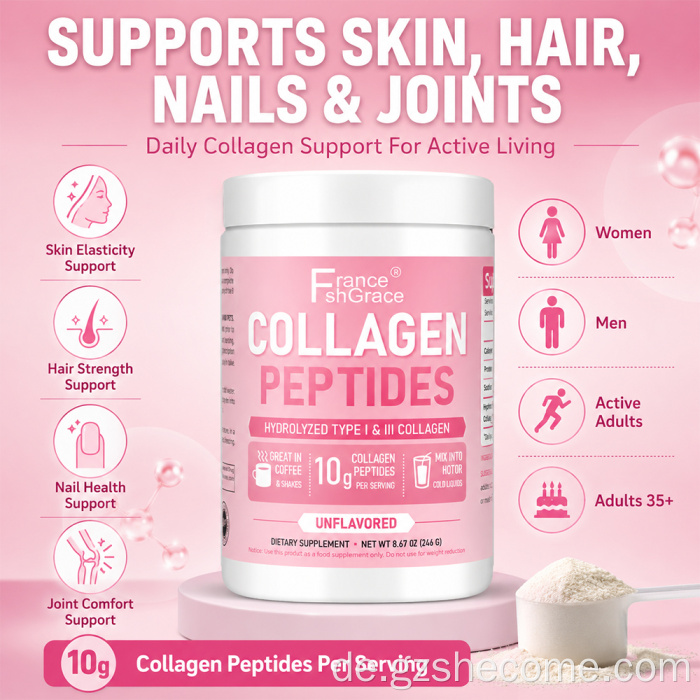 Shecome Collagen Peptides Powder Whitening Hydrolyzed